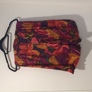 Vintage floral shorts